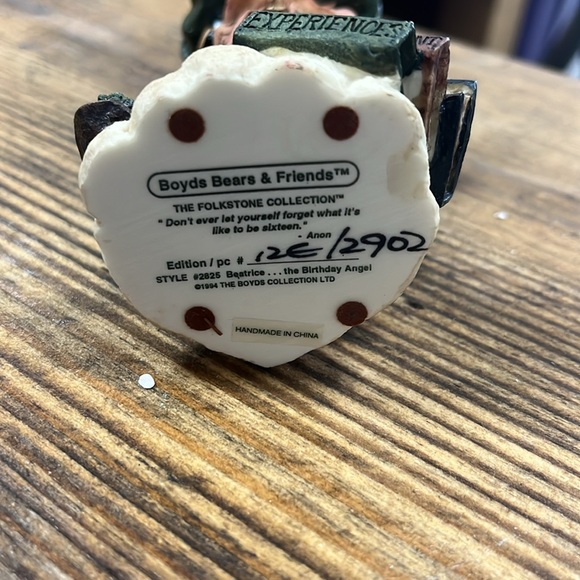 Boyds Bears & Friends Collection, #2825 Beatrice the Birthday Angel - Picture 5 of 5